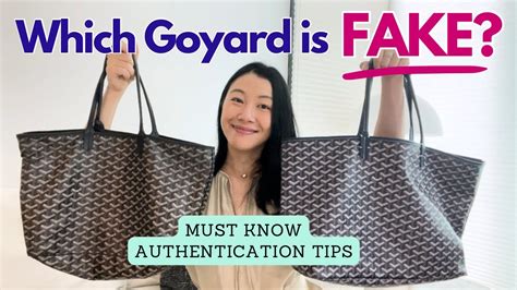 authenticate my goyard|how to identify a goyard.